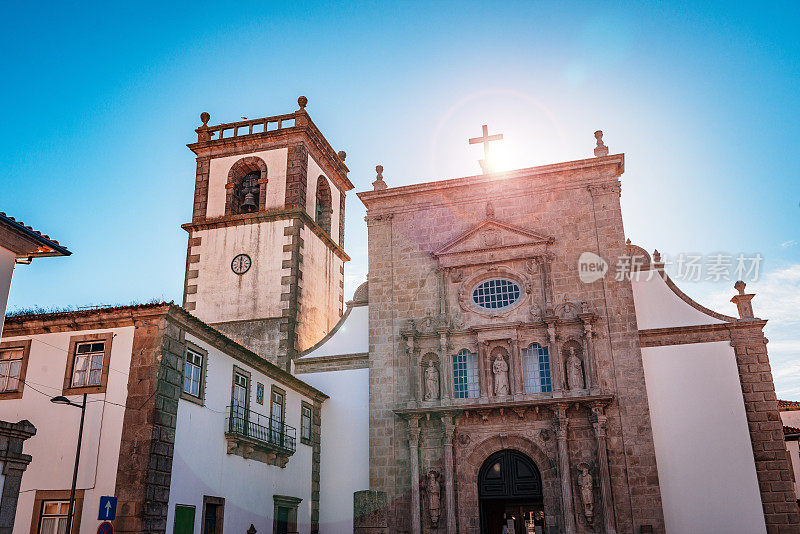 教堂São多明戈斯，Viana do Castelo -葡萄牙一个美丽的小镇